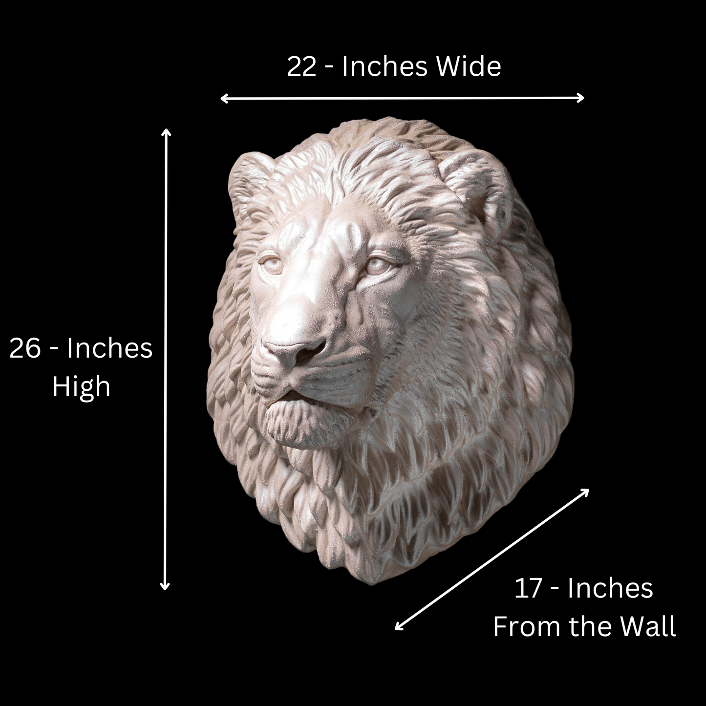 Pearl Lion Wall Art