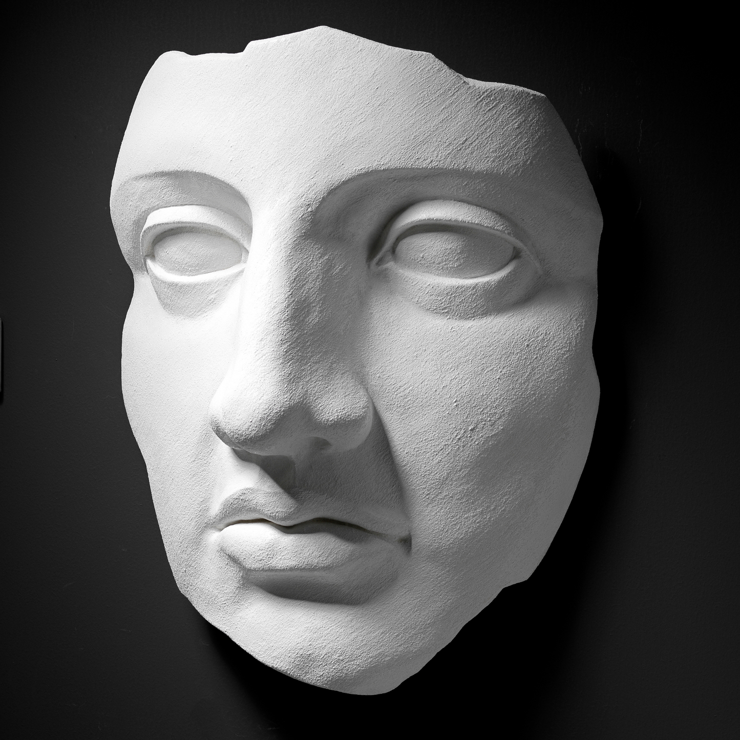 White Face Wall Art - Wall Mounted