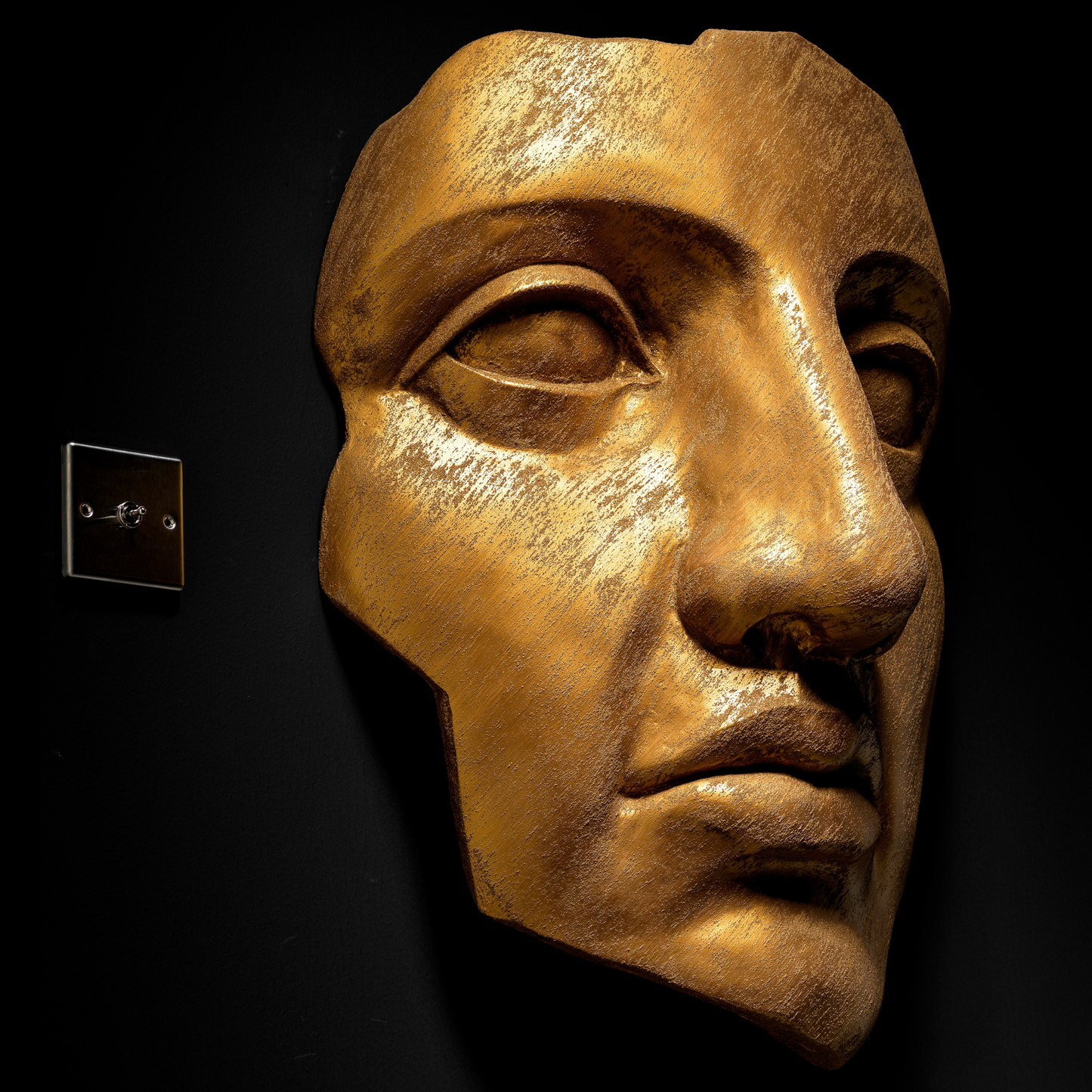 Gold Face - Wall Art