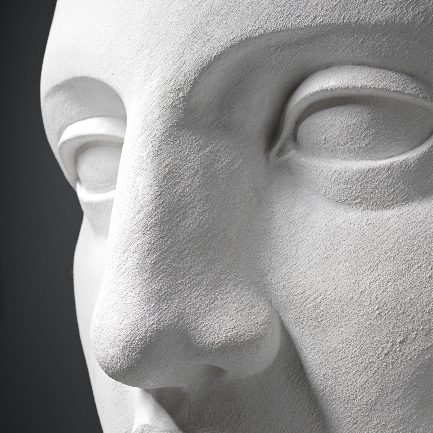 White Face Wall Art - Wall Mounted