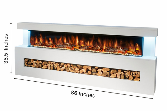 Evolution Fires Carnegie Electric Fireplace Suite