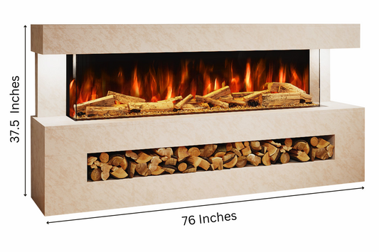 Evolution Fires - DaVinci Electric Suite (Pearl Stone Effect)