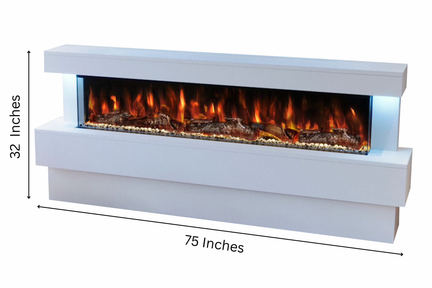 Evolution Fires - Vanderbilt Electric Fireplace Suite
