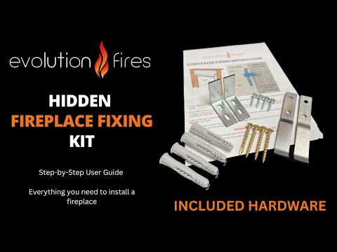 Fireplace Hidden Brackets