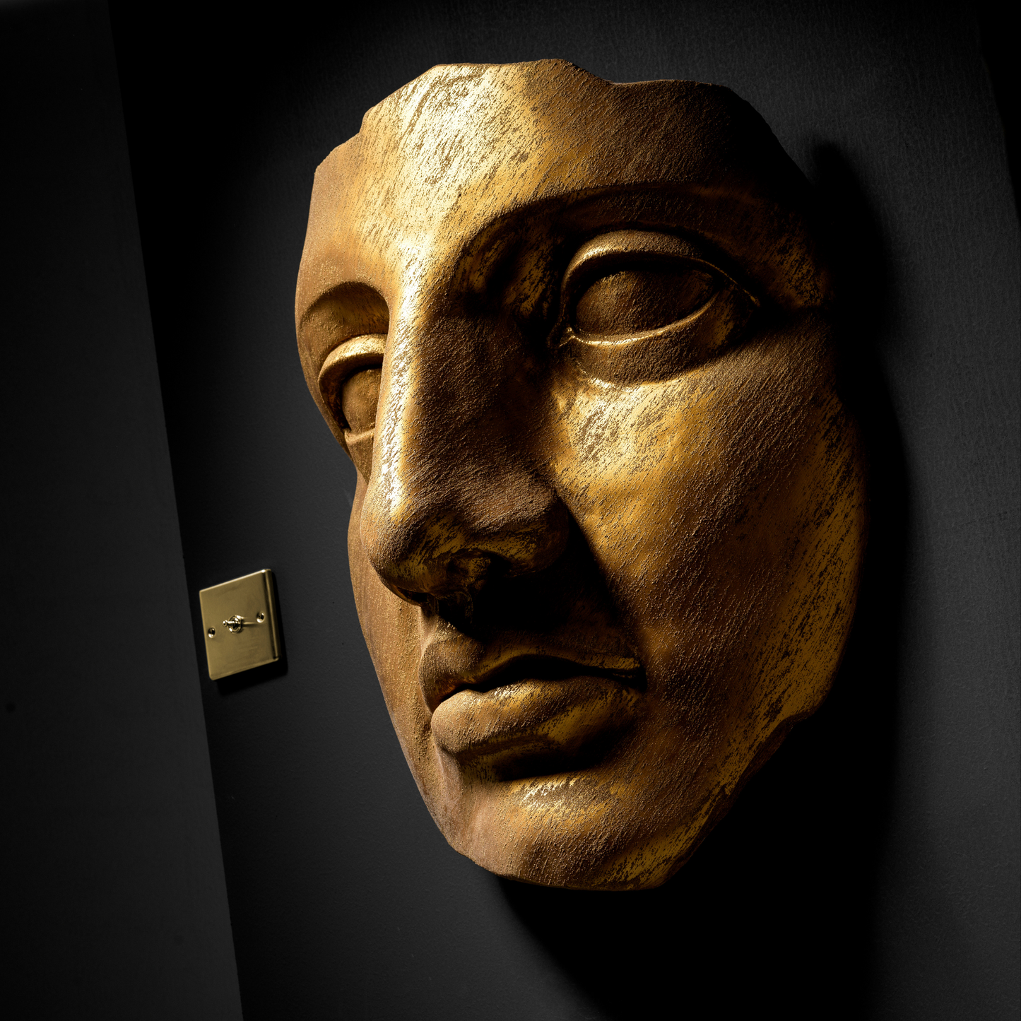 Gold Face - Wall Art