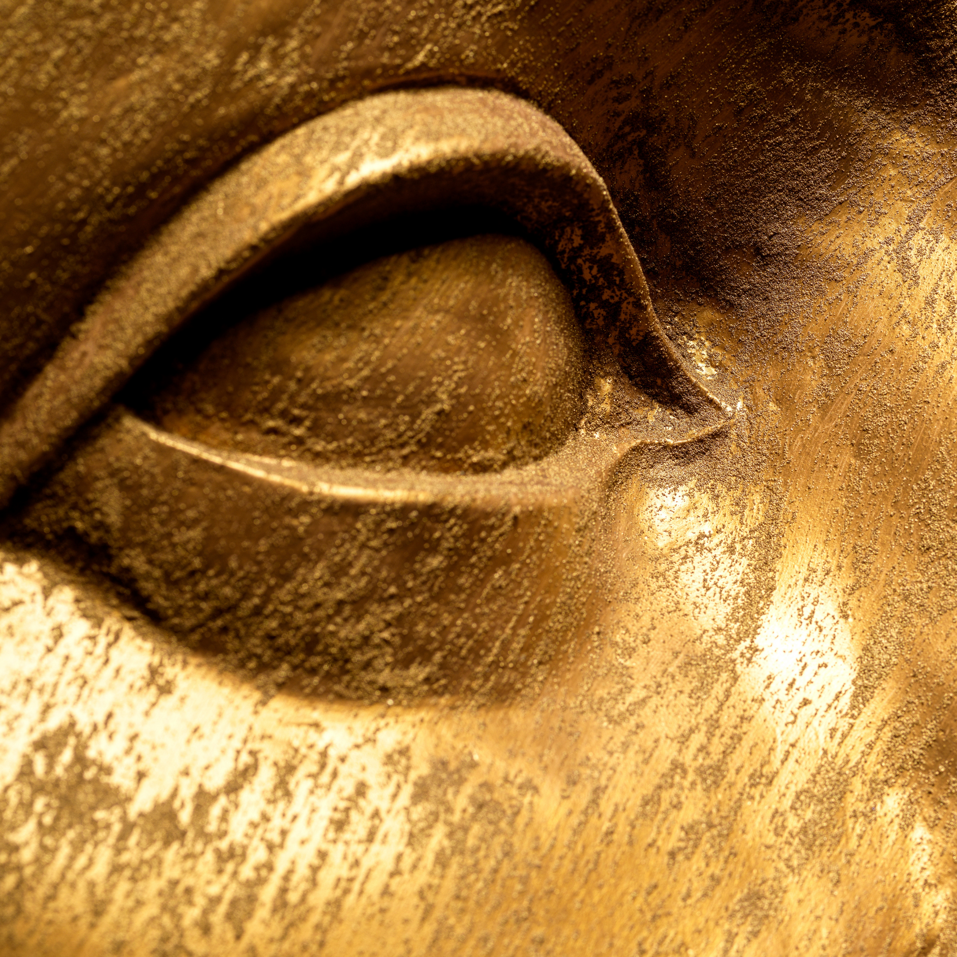 Gold Face - Wall Art