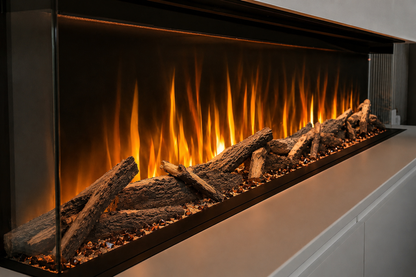 Evolution Fires Package 10 – Pre-Built Media Wall with Electric Fireplace