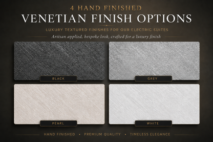 Evolution Fires Angelo Electric Fireplace Suite - Grey Stone Effect