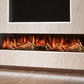 Evolution Fires Advance 2000 Panoramic HD 3-Sided Electric Fireplace App Control and Alexa