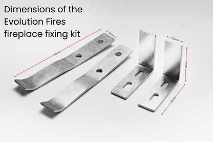 Concealed Fireplace Fixing Kit