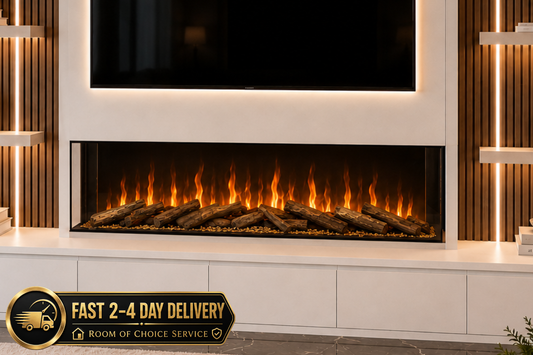 Evolution Fires Evervue 60 LCD Real Flame Electric Fireplace (APP Control)