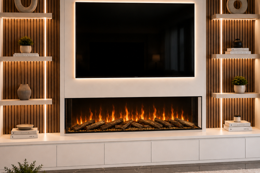 Evolution Fires Evervue 60 LCD Real Flame Electric Fireplace (APP Control)