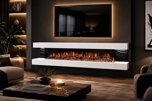 Evolution Fires - Landscape - Wall-Mounted Electric Fireplace
