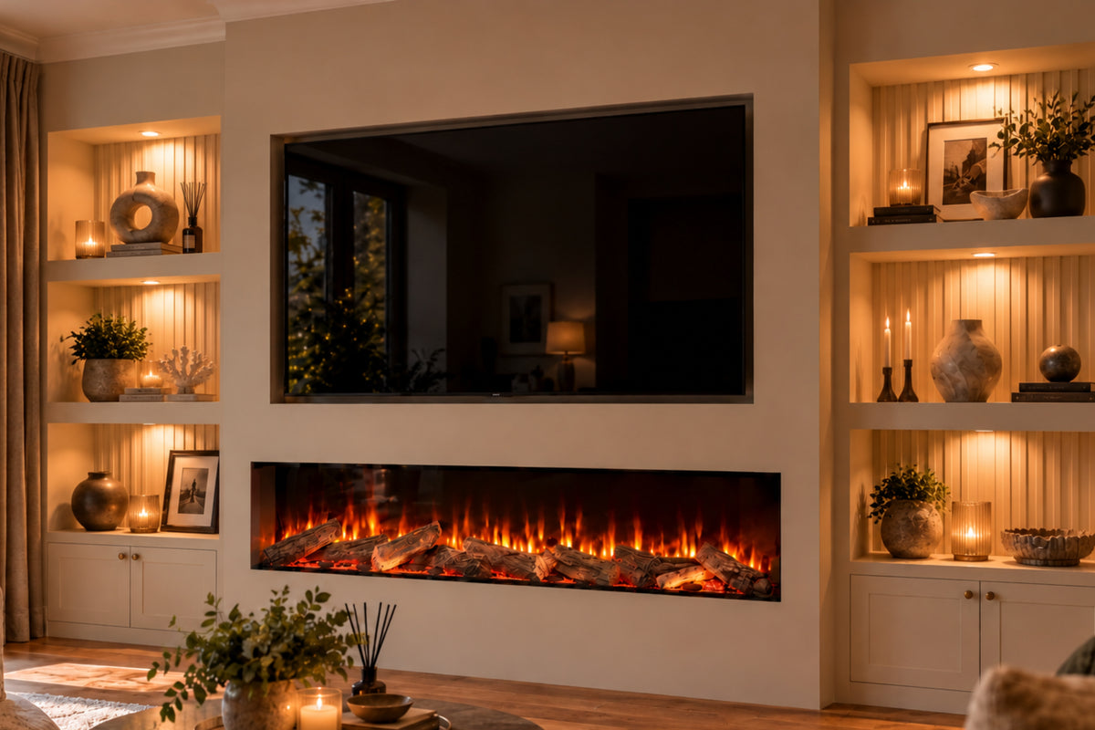 Evolution Fires Advance Series 2000 Panoramic Electric Fireplace