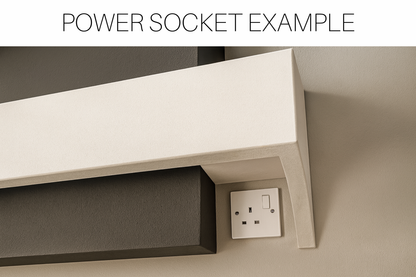 Evolution Fires - Studio 7 Walnut Wall-Mounted Electric Fireplace