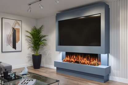 Pre-Built Media  Package 10 including Electric Fire