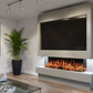 Pre-Built Media  Package 10 including Electric Fire