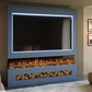 Pre-Built Media  Package 16 including Electric Fire