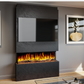 Pre-Built Media Package 18 including Electric Fire