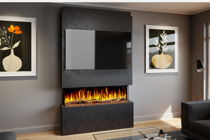 Pre-Built Media Package 18 including Electric Fire