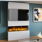Pre-Built Media Package 18 including Electric Fire