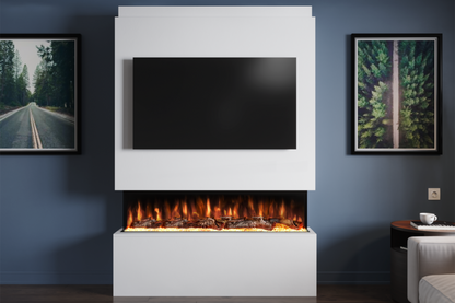 Pre-Built Media  Package 19 including Electric Fire