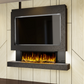 Pre-Built Media  Package 1 including Electric Fire