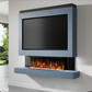 Pre-Built Media  Package 1 including Electric Fire