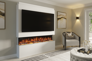 Pre-Built Media  Package 20 including Electric Fire