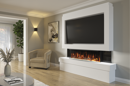 Pre-Built Media  Package 2 including Electric Fire