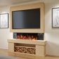 Pre-Built Media  Package 3 including Electric Fire