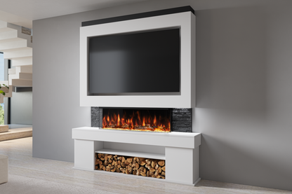 Pre-Built Media  Package 3 including Electric Fire