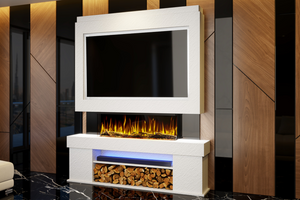 Pre-Built Media  Package 3 including Electric Fire