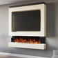 Pre-Built Media  Package 4 including Electric Fire