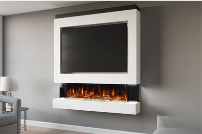 Pre-Built Media  Package 4 including Electric Fire