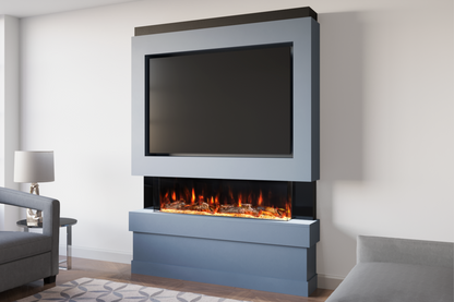 Pre-Built Media  Package 5 including Electric Fire