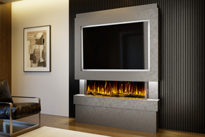 Pre-Built Media  Package 5 including Electric Fire