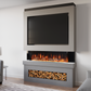 Pre-Built Media  Package 6 including Electric Fire