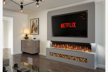 Pre-Built Media  Package 7 including Electric Fire