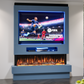 Pre-Built Media  Package 8 including Electric Fire