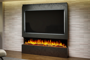 Pre-Built Media  Package 9 including Electric Fire