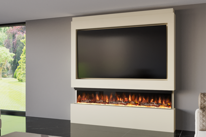 Pre-Built Media  Package 9 including Electric Fire