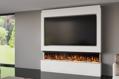 Pre-Built Media  Package 9 including Electric Fire