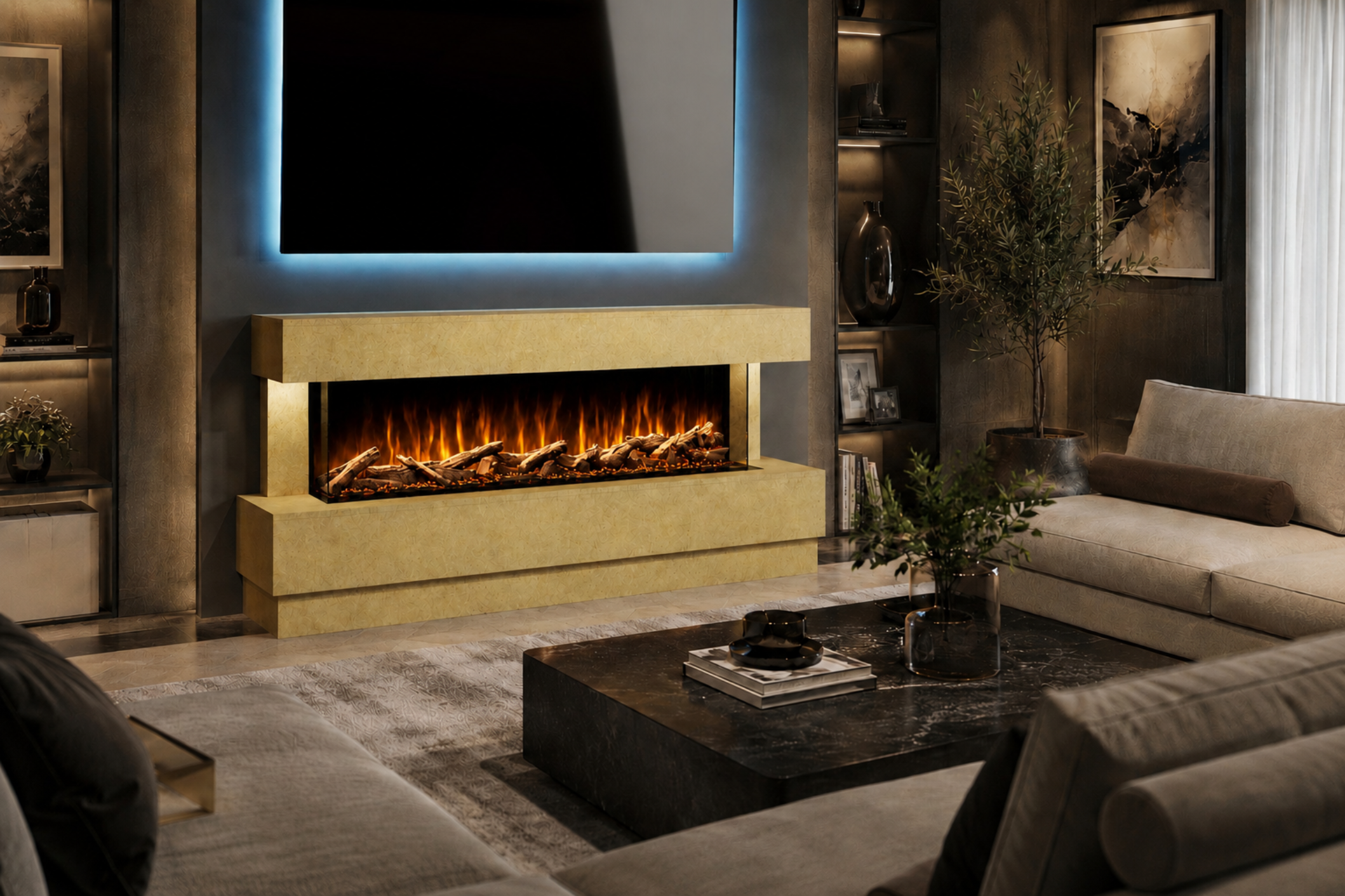 Raphael Electric Suite | Evolution Fires Premium Collection – Pre-Built ...