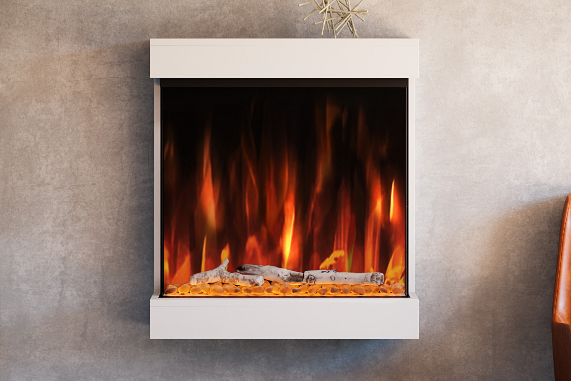 Salaman - Wall Mounted Electric Fireplace