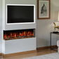 Evolution Fires Spectrum Slimline Series Panoramic HD+ 44 Inch 3-Sided Electric Fireplace