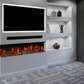 Evolution Fires Spectrum Slimline Series Panoramic HD+ 50 Inch 3-Sided Electric Fireplace