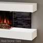 Evolution Fires Vegas White- Wall Mounted Electric Fireplace