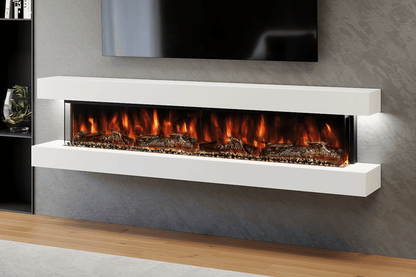 Evolution Fires - Studio 7 Wall-Mounted Electric Fireplace