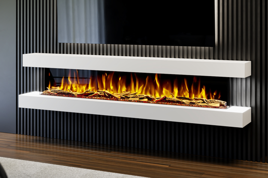 Evolution Fires - Studio 8 Wall-Mounted Electric Fireplace